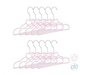 Relaxdays Set da 20 grucce per bambini cuore