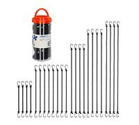 Elastici portapacchi Cinghie di fissaggio Corde elastiche con ganci 5 misure