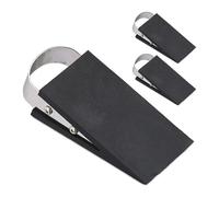 Relaxdays Set da 3 cunei fermaporta in gomma