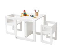 Relaxdays Set da 3 elementi per bambini bianco