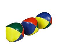 Relaxdays Unisex's Juggling Set of 3 Professionals & Beginners, Soft Juggler Bal