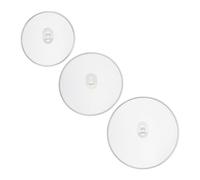 Relaxdays Set da 3 paraschizzi per padelle