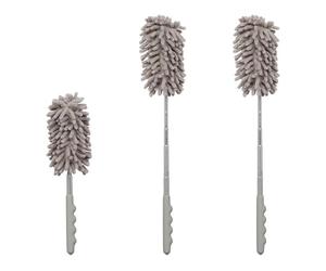 Relaxdays Set da 3 spolverini per polvere