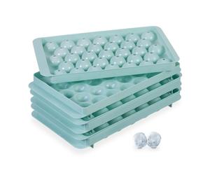Relaxdays Set da 3 stampi a sfera per il ghiaccio