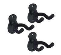 Supporto Chitarra Muro Elettrica Classica Ganci Rotanti Porta Basso Set 3 Hooks
