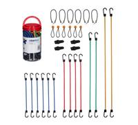 Relaxdays Set da 30 elastici portapacchi