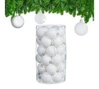 Relaxdays Set da 30 palline per l'albero di Natale