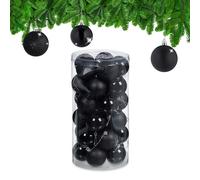 Relaxdays Set da 30 palline per l'albero di Natale