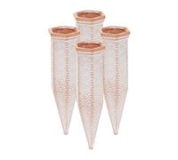 Relaxdays Set da 4 coni irrigatori per fioriere