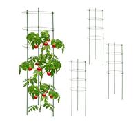 Set 4 Tralicci Supporti Sostegni Piante Rampicanti Pomodoro Giardino 91 x 28 cm