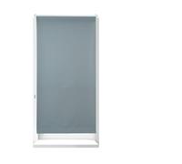 Relaxdays Set da 4 tende oscuranti grigie 70x210cm