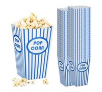 Relaxdays Set da 48 sacchetti blu per popcorn