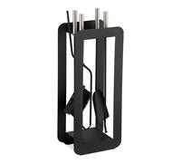 Accessori per camino Acciaio Nero Accessori per stufa Utensili per stufa