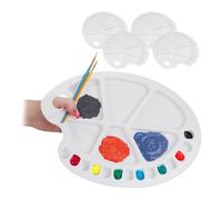 Relaxdays Set da 5 tavolozze in plastica