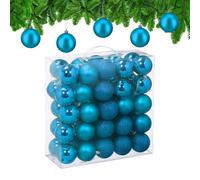 Relaxdays Set da 50 palline decorative per Natale