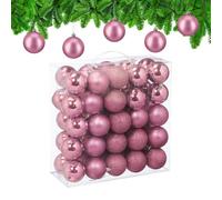 Relaxdays Set da 50 palline decorative per Natale