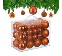 Relaxdays Set da 50 palline di Natale