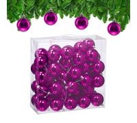 Palline Natalizie Palle Lucide Decorazioni Addobbi Albero Natale ∅ 6 cm Set 50