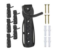 Portabici da muro Ganci per biciclette Sistema di fissaggio bici 6 ganci