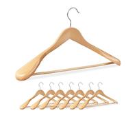 Relaxdays Set da 8 grucce per abiti eleganti