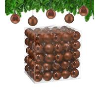 Relaxdays Set di 100 palline di Natale