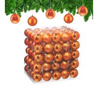 Relaxdays Set di 100 palline di Natale
