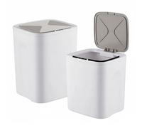 Relaxdays Set di 2 cestini sensore