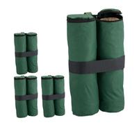 Relaxdays Set di 4 sacchi di sabbia per padiglione