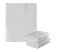 Relaxdays Filtri per Cappa Cucina, Set 5 Ricambi Antigrassio Aspiranti, Accessorio Aspiracenere, da Ritagliare, Bianco