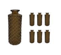 Vasi di vetro Mini vasi Vasi decorativi Set da 6 per decorazioni da tavolo