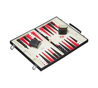 Valigia set di backgammon portatile Kit da viaggio per adulti 1,1 Kg PVC