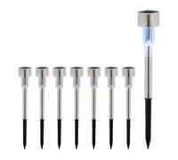 set di lampade solari relaxdays