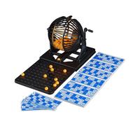 Relaxdays Set gioco del bingo per bambini e adulti