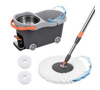 Relaxdays Set mocio con secchio e strizza