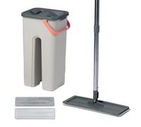 Relaxdays Set mop piatti 2-scomparti