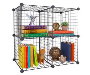 Relaxdays Set scaffali a cubo