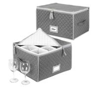Relaxdays Set scatole porta-stoviglie
