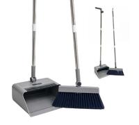 Relaxdays Set scopa e paletta