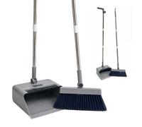 Relaxdays Set scopa e paletta