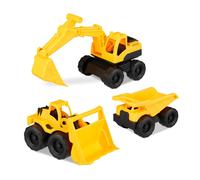 Relaxdays Set veicoli da costruzione per bambini
