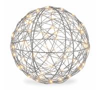 Relaxdays Sfera decorativa LED 20 cm