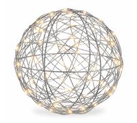 Relaxdays Sfera decorativa LED 30 cm