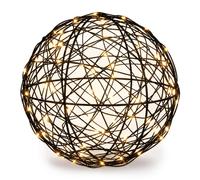 Relaxdays Sfera decorativa LED 30 cm