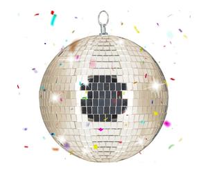 Relaxdays Sfera disco Ø 20 cm