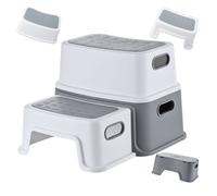 Relaxdays Sgabello 2 gradini per bambini