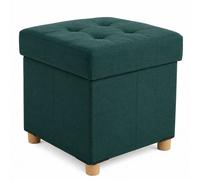 Relaxdays Sgabello con contenitore