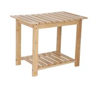 Relaxdays Sgabello in bambù