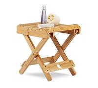 Relaxdays Sgabello pieghevole panca seduta