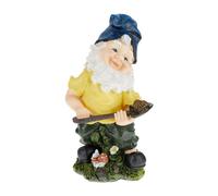 Gnomo da giardino Nano decorativo Statuetta colorata 980 g Poliresina Colorato