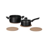 Relaxdays Sottopentole set di 12 sottostoviglie